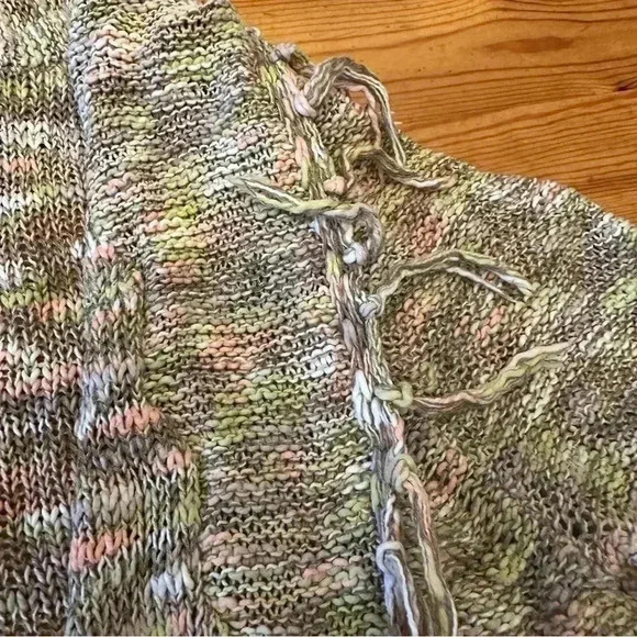 American Rag Cie boho fringe cardigan women medium - Picture 11 of 13